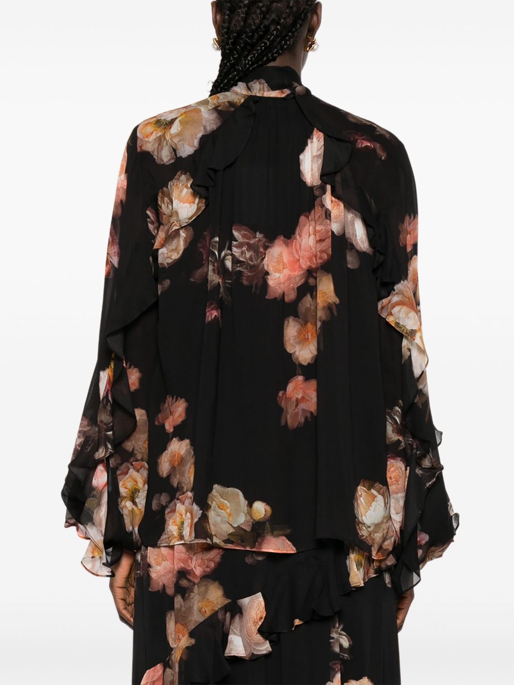 Zimmermann Hypnotic Printed Blouse Zimmermann