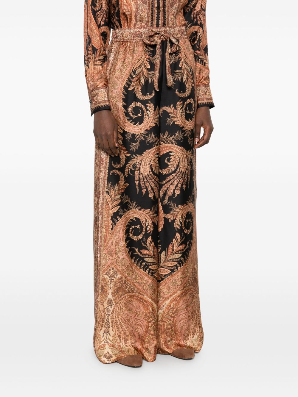 Zimmermann Paisley-print drawstring trousers Zimmermann