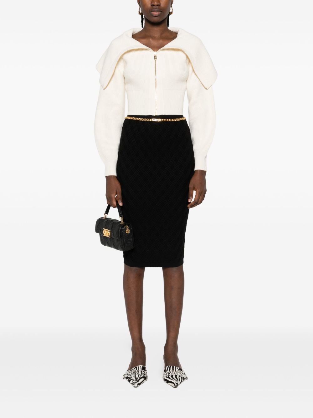Elisabetta Franchi Skirts Black Elisabetta Franchi 