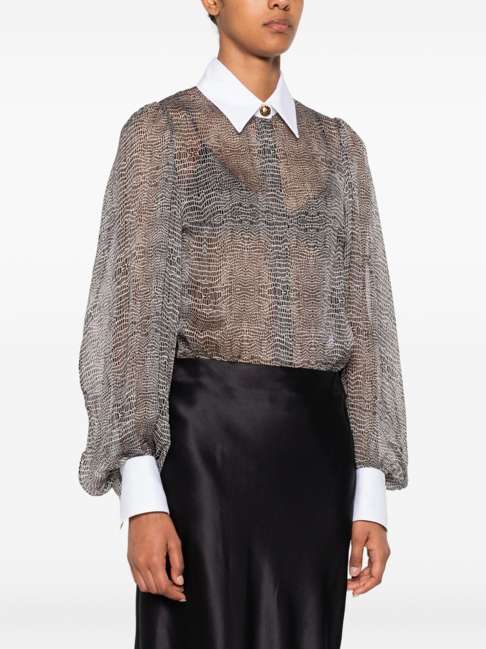 Elisabetta Franchi Top Black Elisabetta Franchi