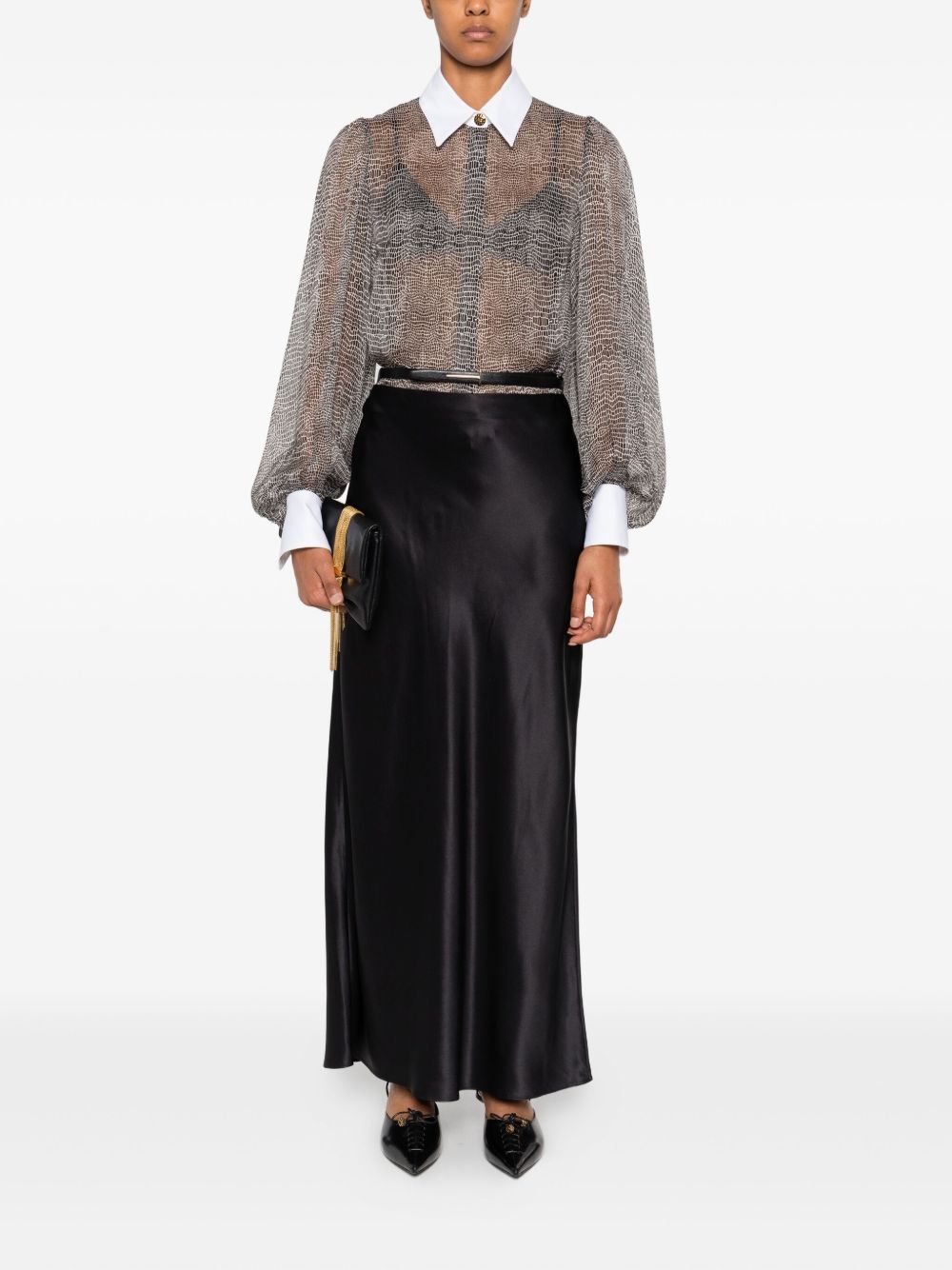 Elisabetta Franchi Top Black Elisabetta Franchi