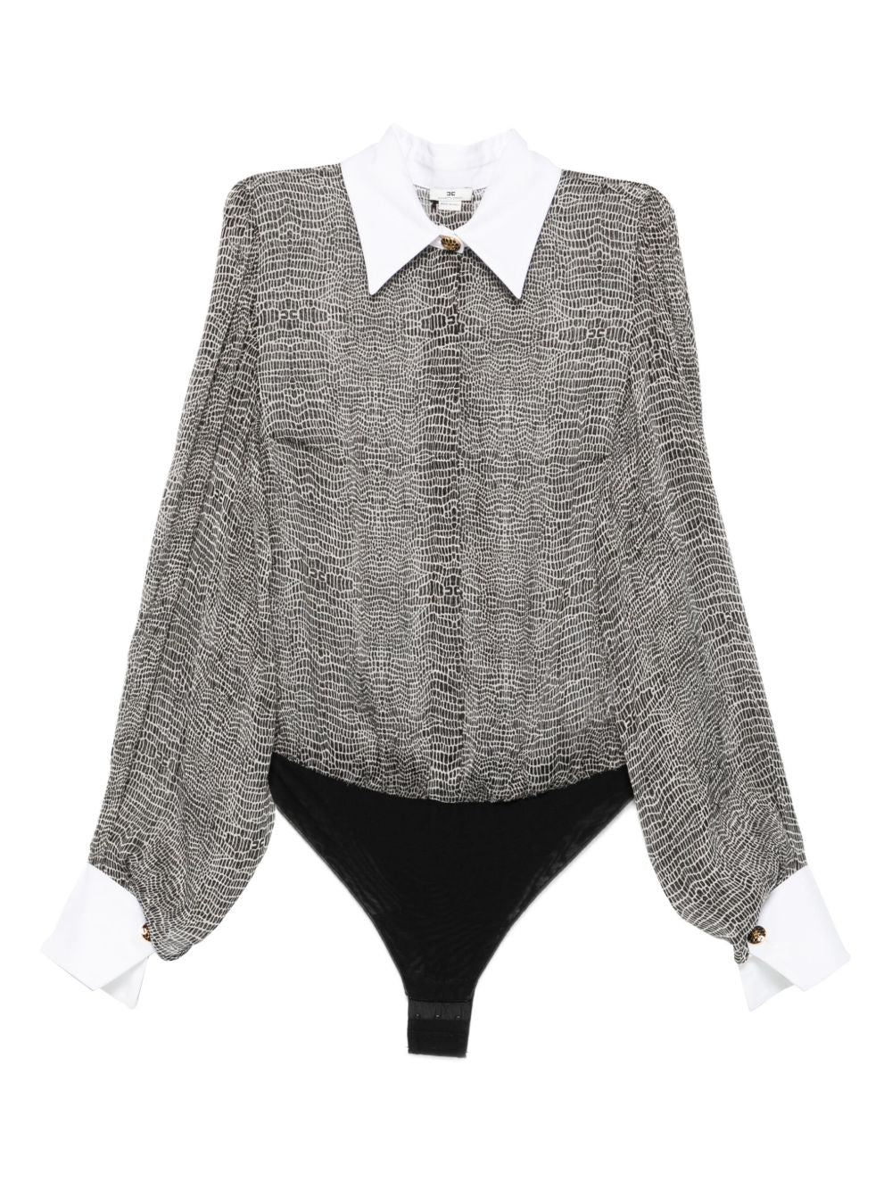 Elisabetta Franchi Top Black Elisabetta Franchi