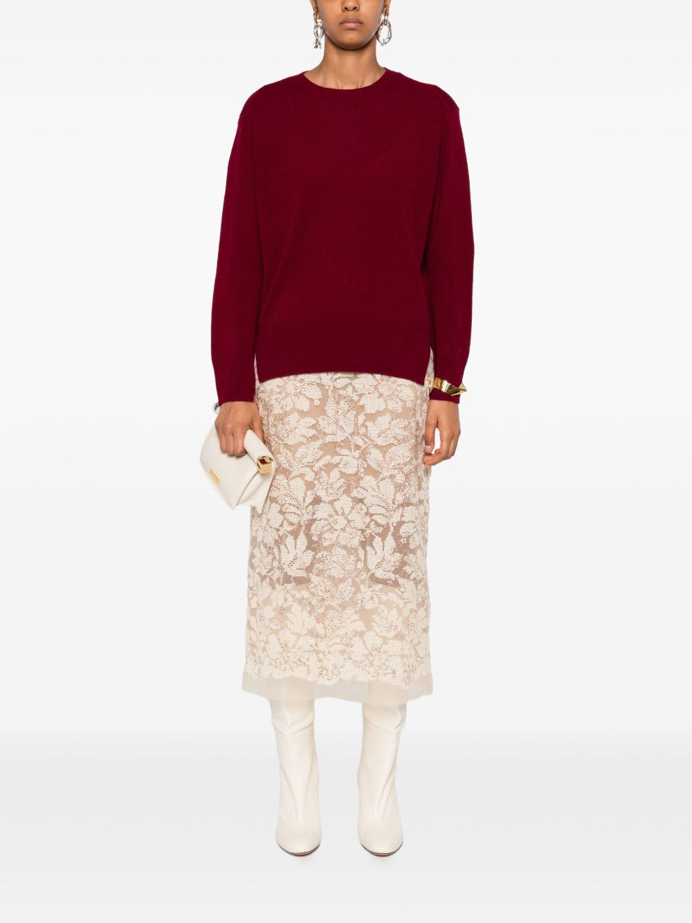 BEYOU Sweaters Bordeaux Beyou 