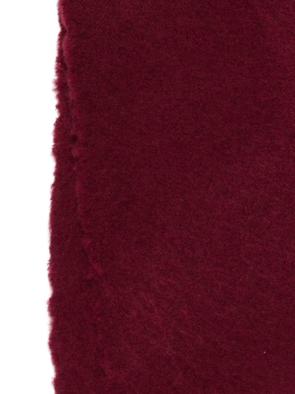 Faliero Sarti Frayed-edge wool-cashmere blend scarf Faliero Sarti