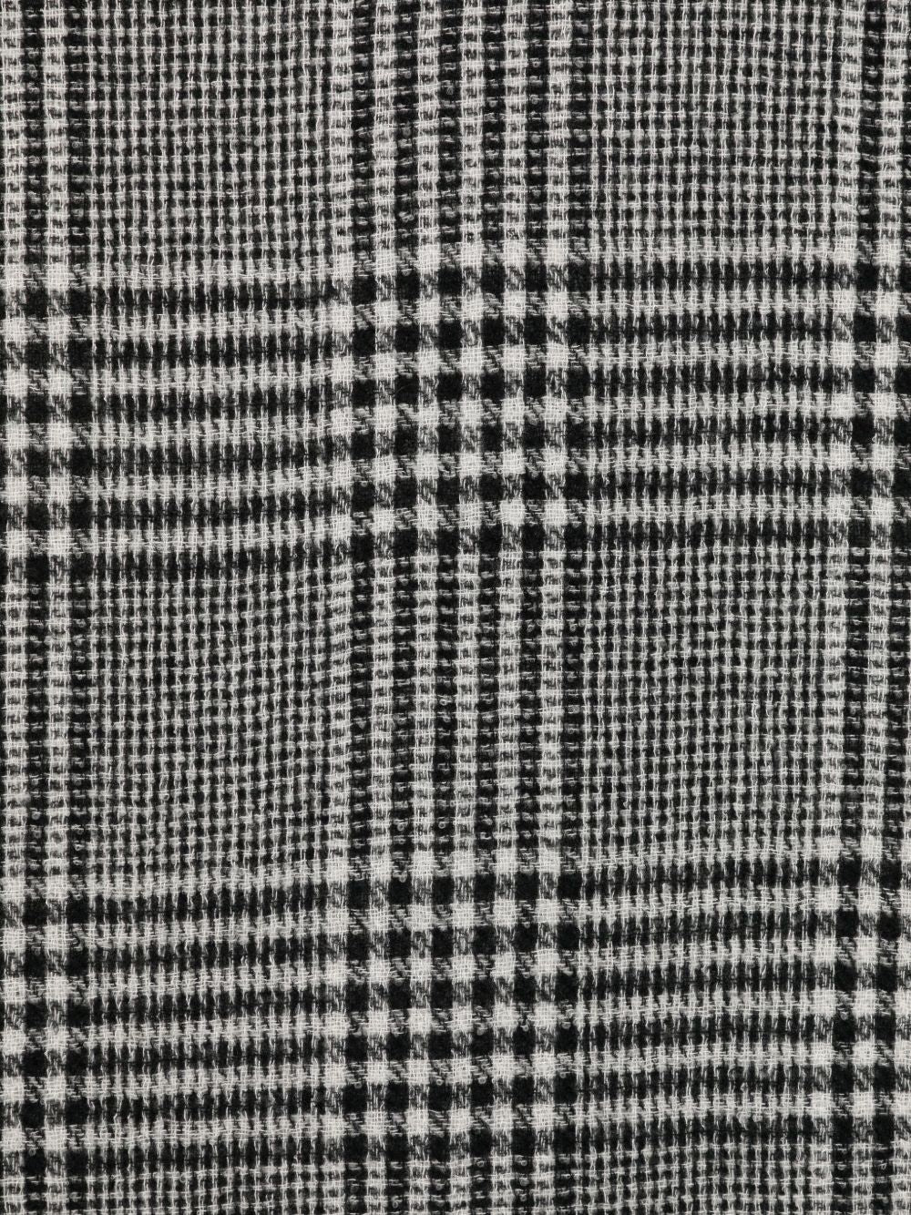 Faliero Sarti Plaid-pattern frayed-edge scarf Faliero Sarti