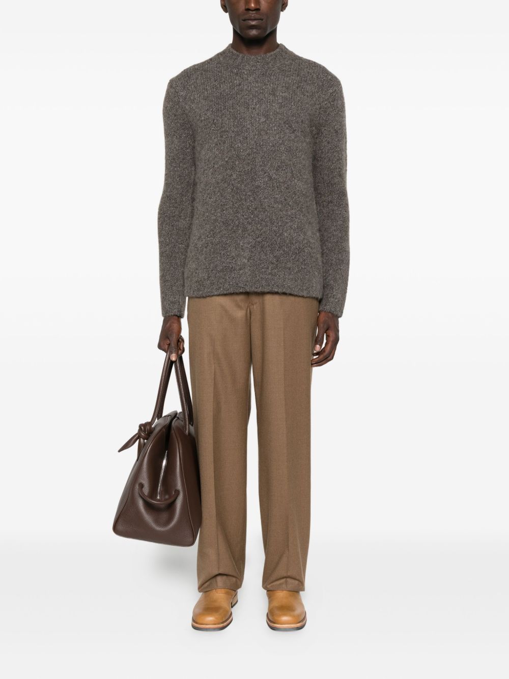 Emporio Armani Wool crew-neck sweater Emporio Armani 