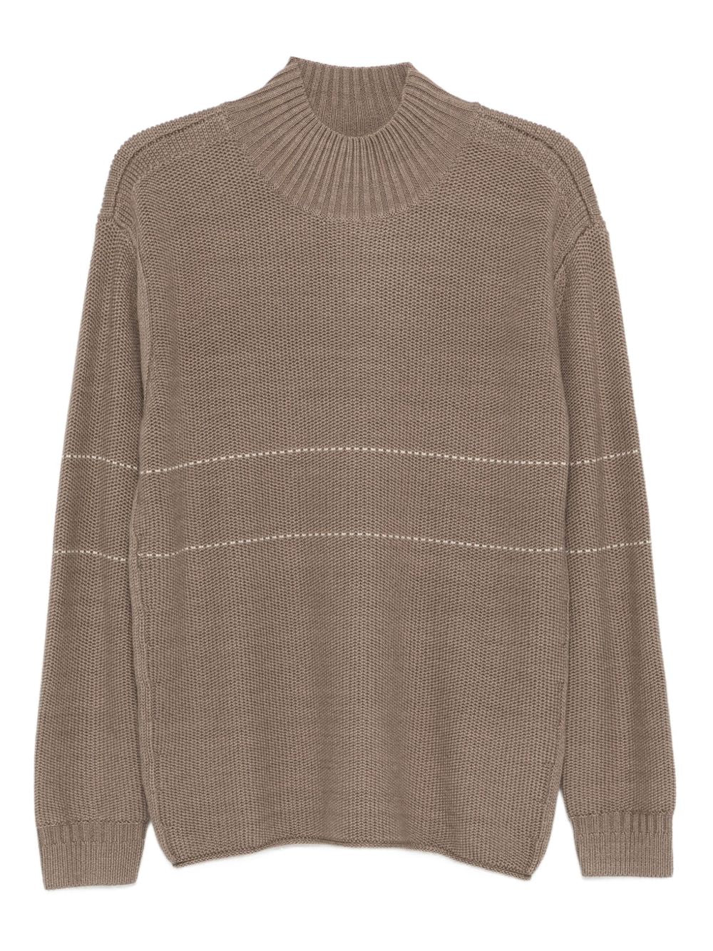 Emporio Armani High-neck striped sweater Emporio Armani 