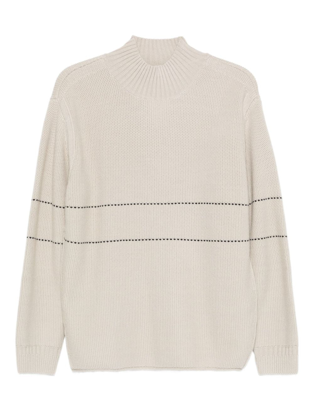 Emporio Armani High-neck striped sweater Emporio Armani 