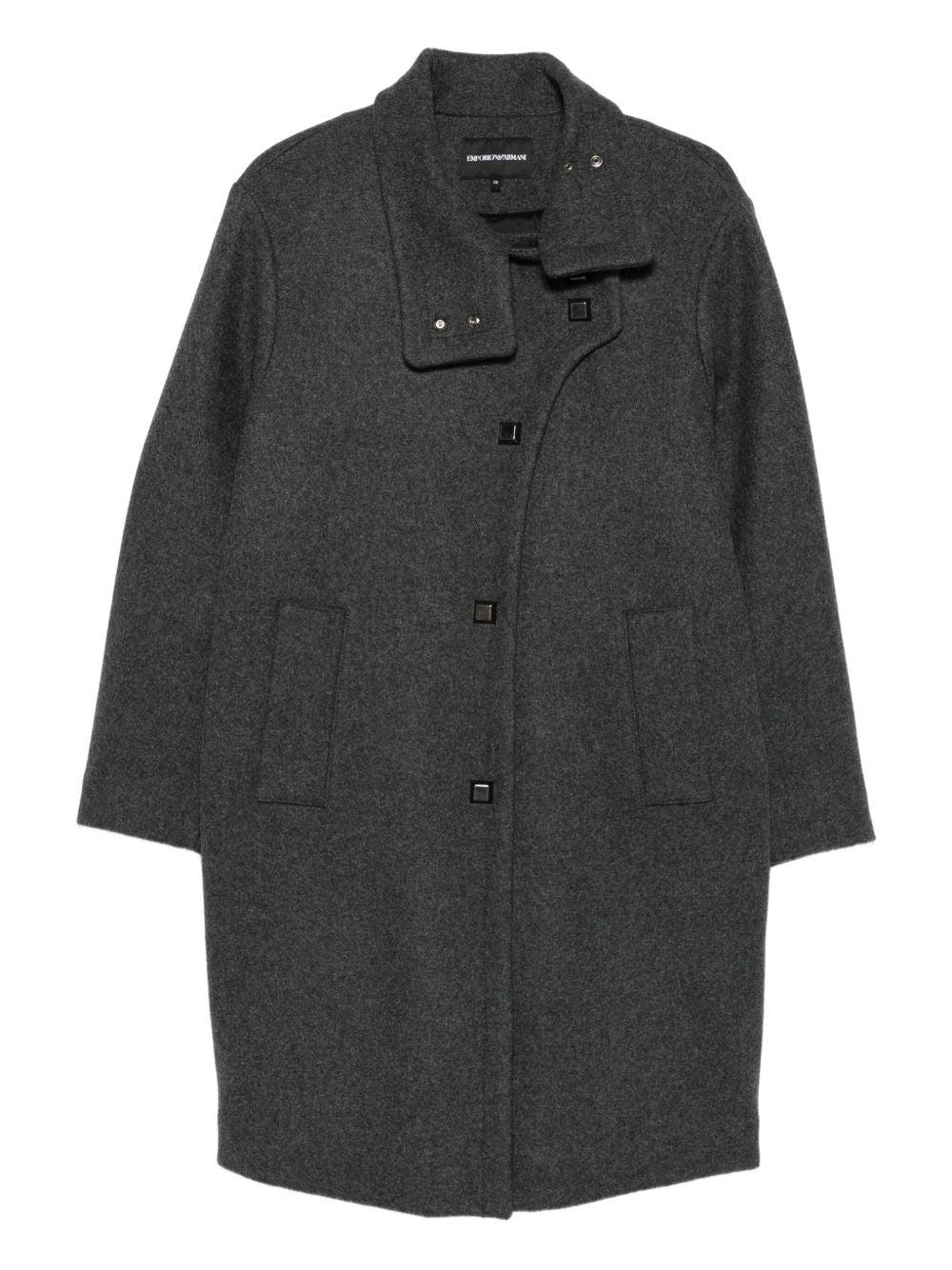 Emporio Armani Button-fastening coat Emporio Armani 