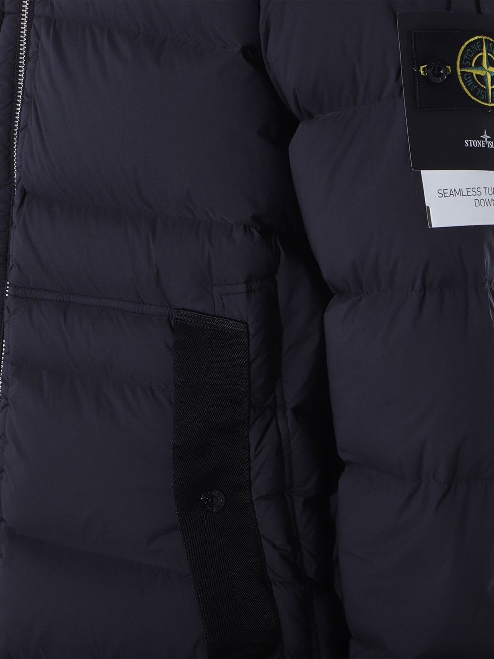 Stone Island Coats Black Stone Island 