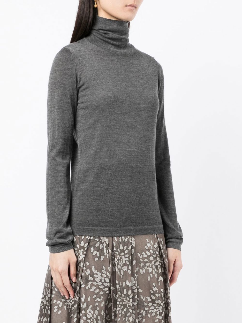 Brunello Cucinelli Cashmere and silk turtleneck sweater Brunello Cucinelli
