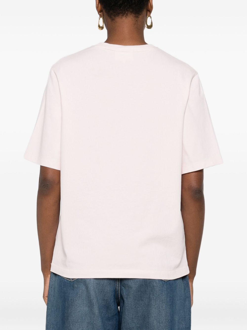 Maison Kitsuné MAISON KITSUNE' T-shirts and Polos Pink Maison Kitsuné