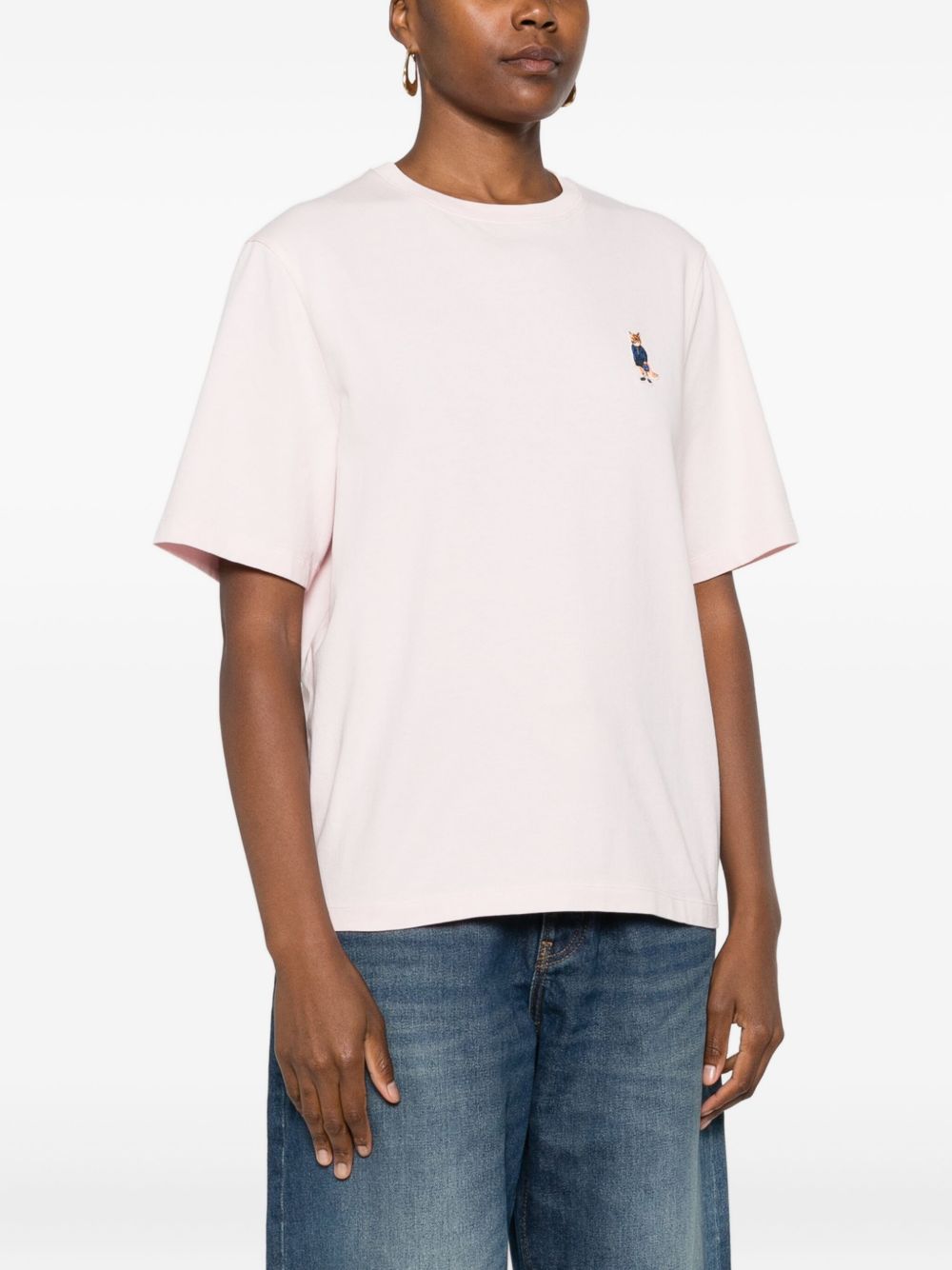 Maison Kitsuné MAISON KITSUNE' T-shirts and Polos Pink Maison Kitsuné