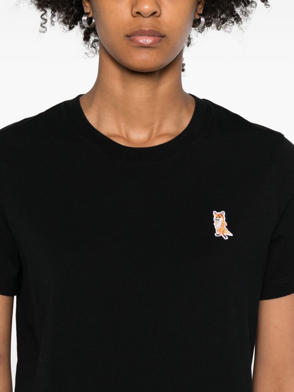 Maison Kitsuné MAISON KITSUNE' T-shirts and Polos Black Maison Kitsuné