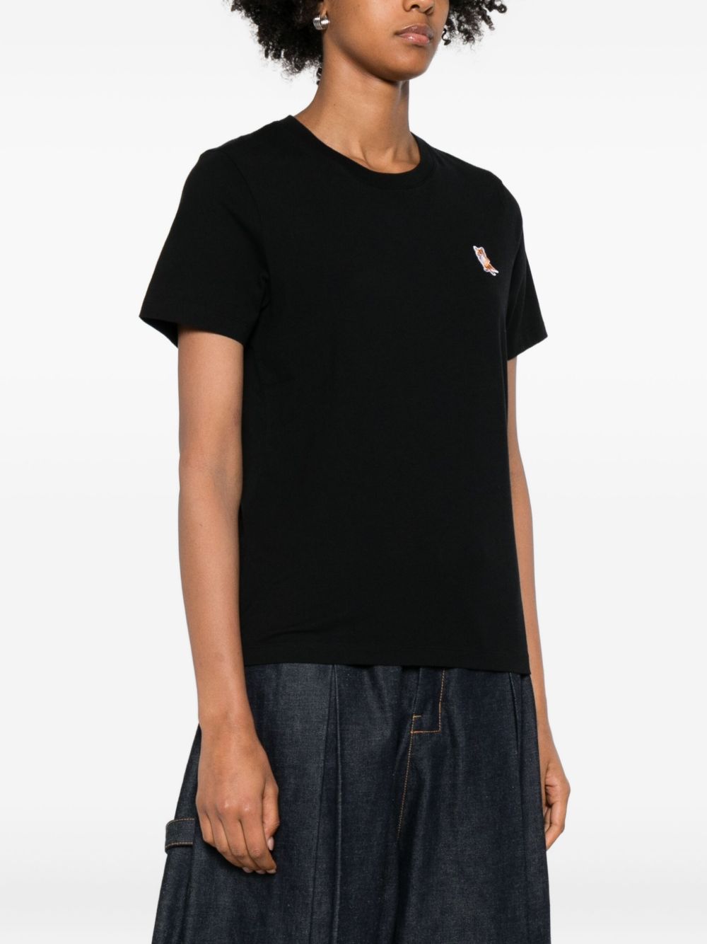 Maison Kitsuné MAISON KITSUNE' T-shirts and Polos Black Maison Kitsuné