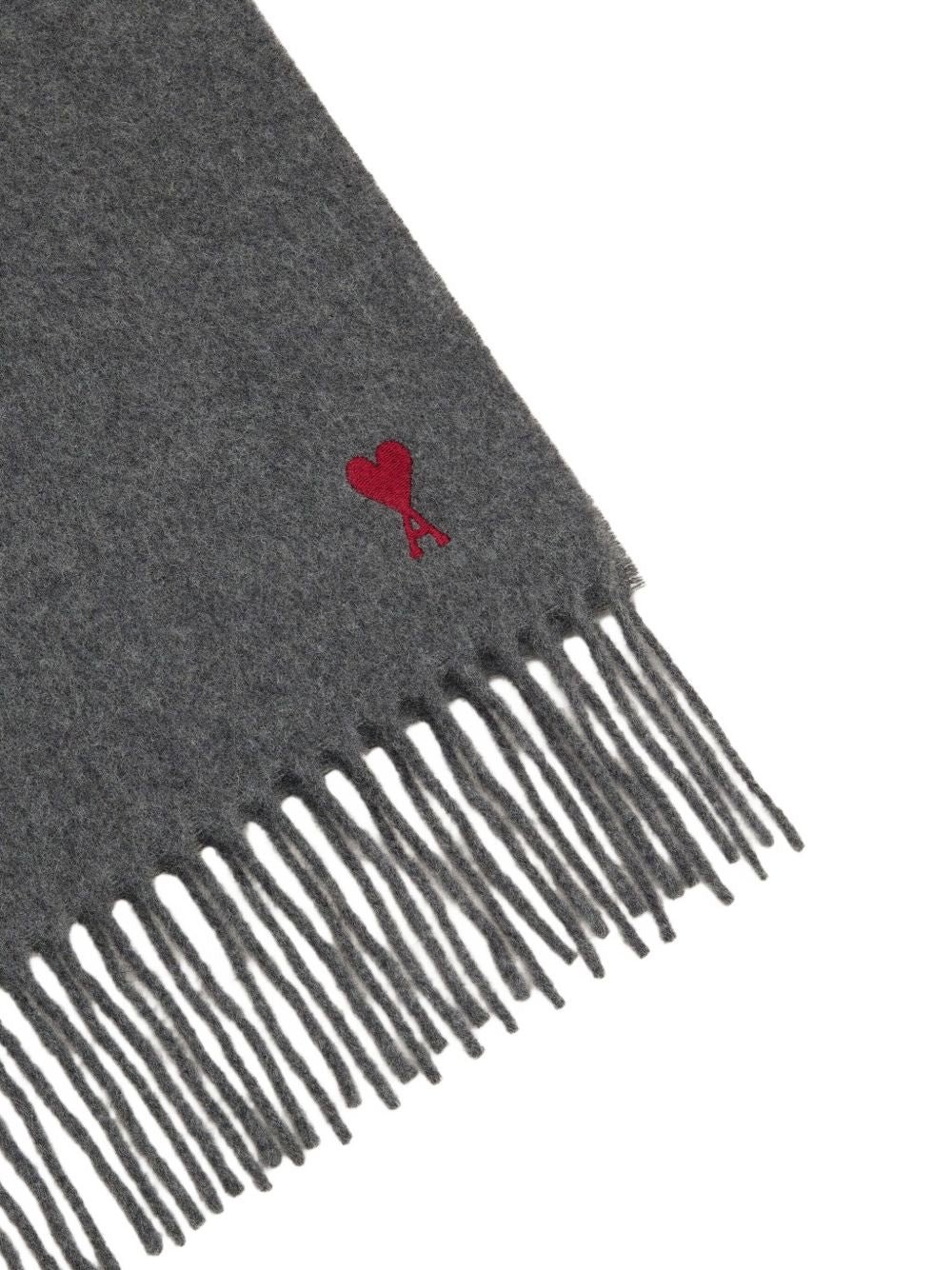 Ami Paris Scarfs Grey Ami Paris 
