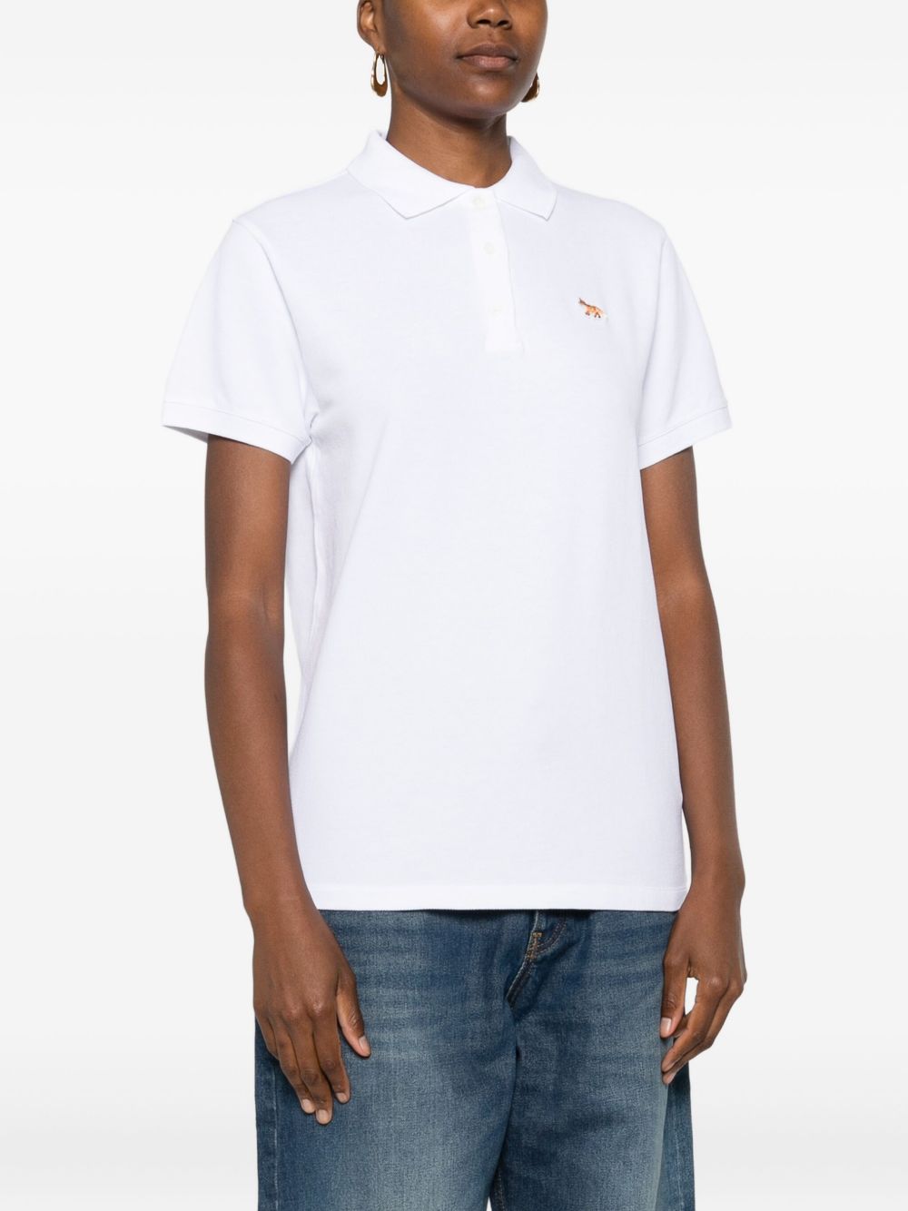 Maison Kitsuné MAISON KITSUNE' T-shirts and Polos White Maison Kitsuné