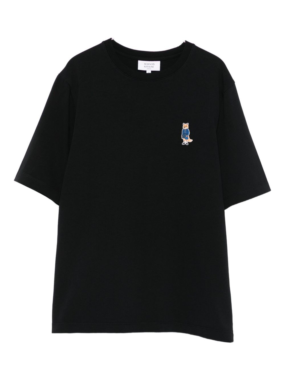 Maison Kitsuné MAISON KITSUNE' T-shirts and Polos Black Maison Kitsuné
