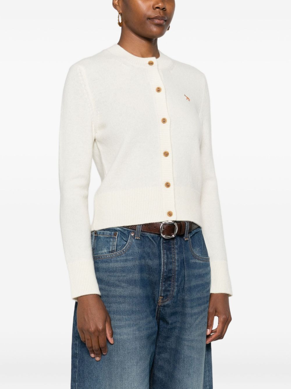 Maison Kitsuné MAISON KITSUNE' Sweaters Beige Maison Kitsuné