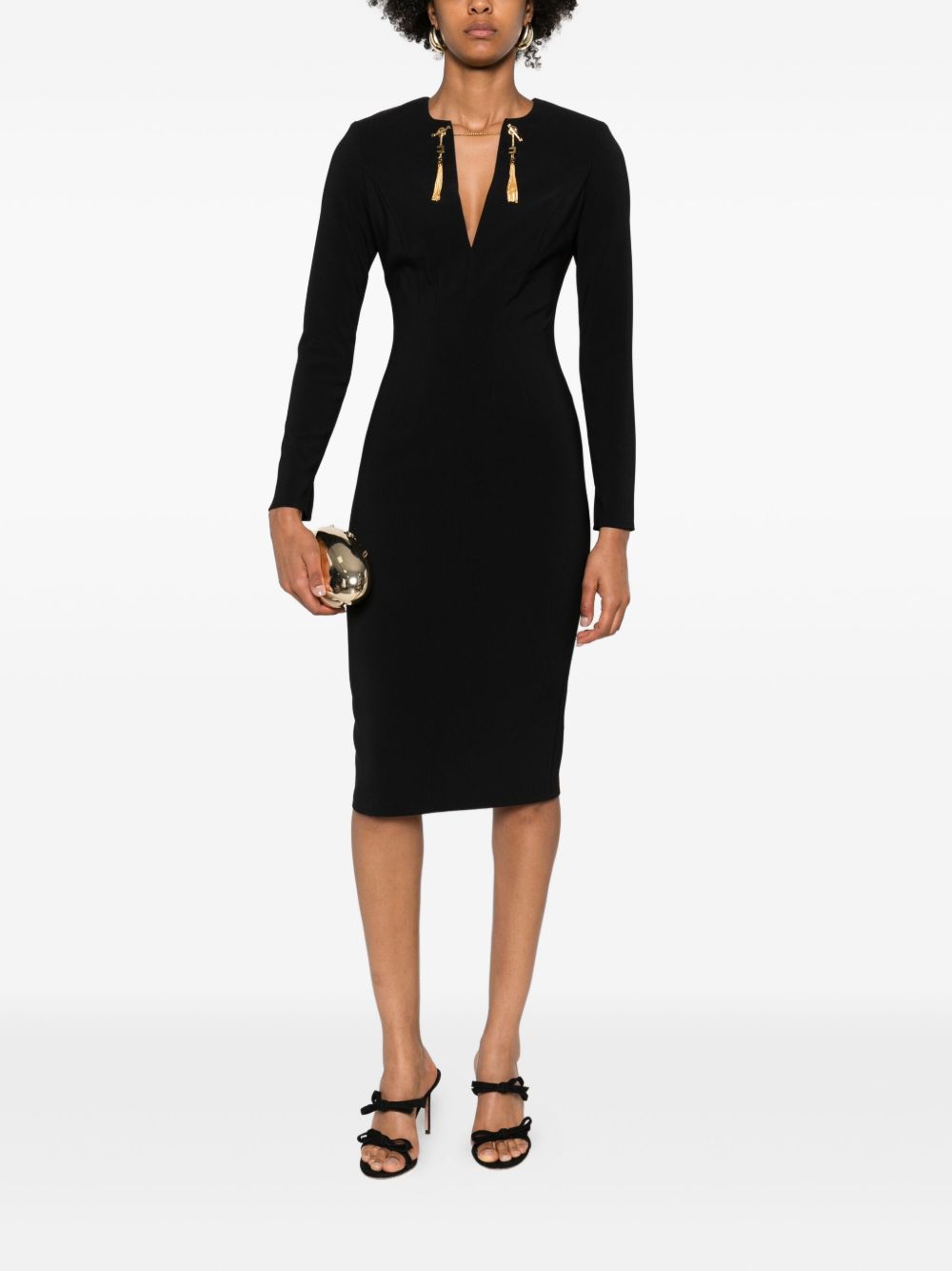 Elisabetta Franchi Dresses Black Elisabetta Franchi