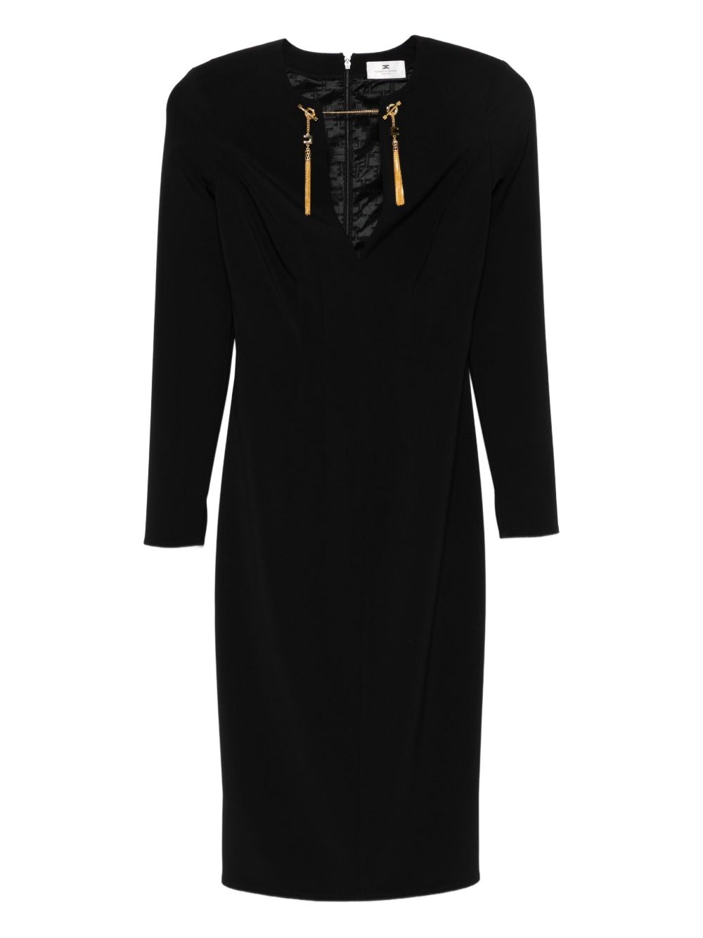 Elisabetta Franchi Dresses Black Elisabetta Franchi