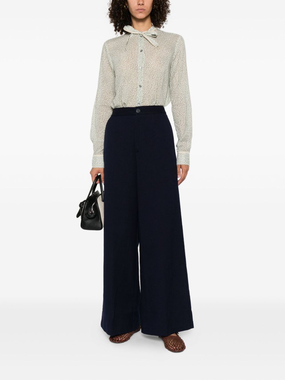 Forte Forte Trousers Blue Forte Forte 