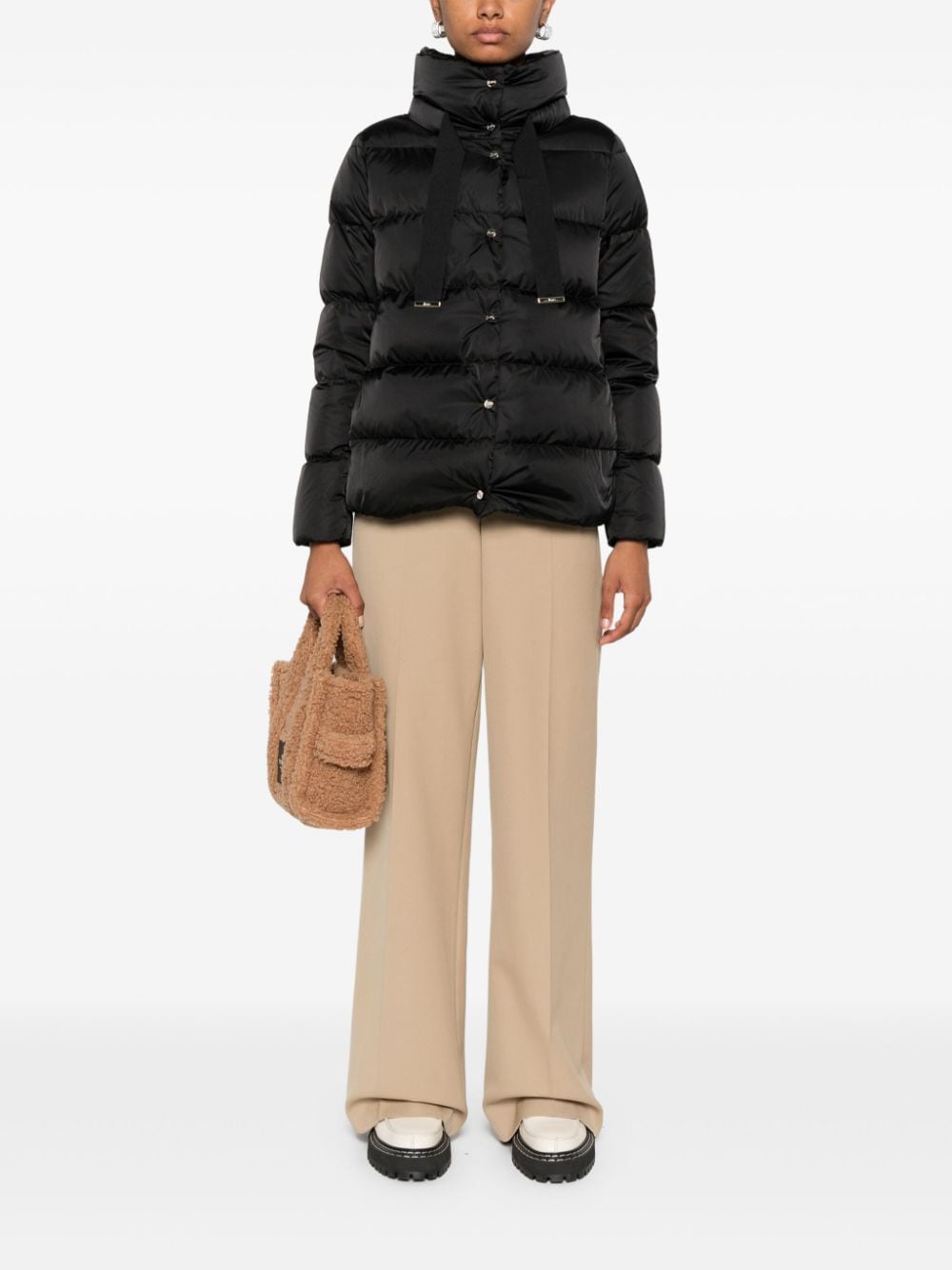 Herno Coats Black Herno 