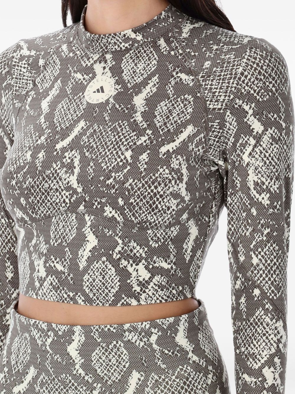 Adidas By Stella McCartney T-shirts and Polos Beige Adidas By Stella McCartney