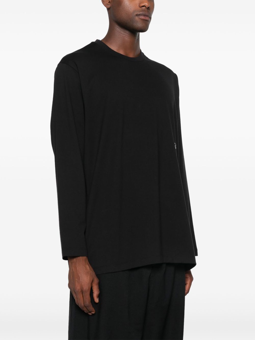 Y-3 T-shirts and Polos Black Y-3 