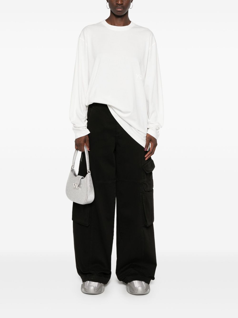 Y-3 T-shirts and Polos White Y-3 