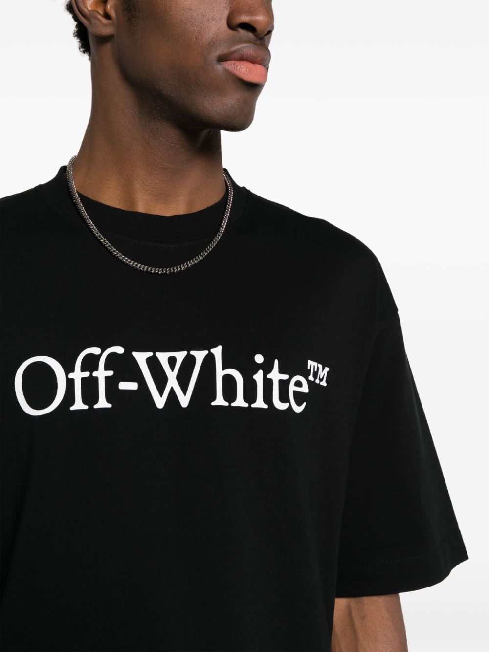 Off White T-shirts and Polos Black Off White 