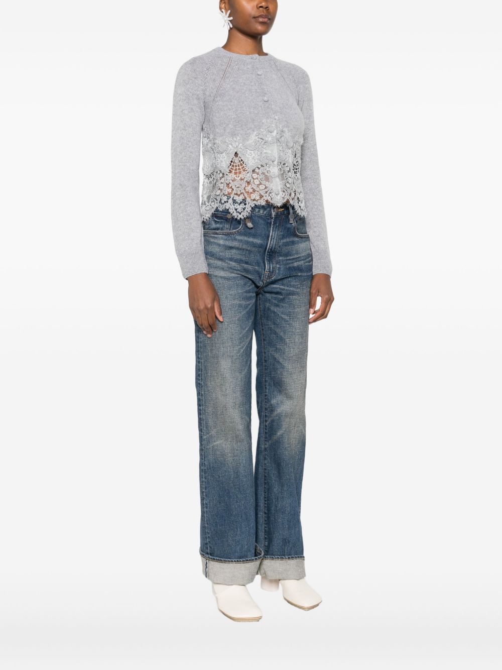 Ermanno Scervino Sweaters Grey Ermanno Scervino