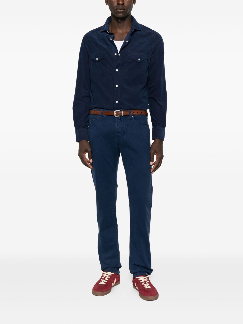 Brunello Cucinelli Double Pocket Corduroy Shirt Brunello Cucinelli