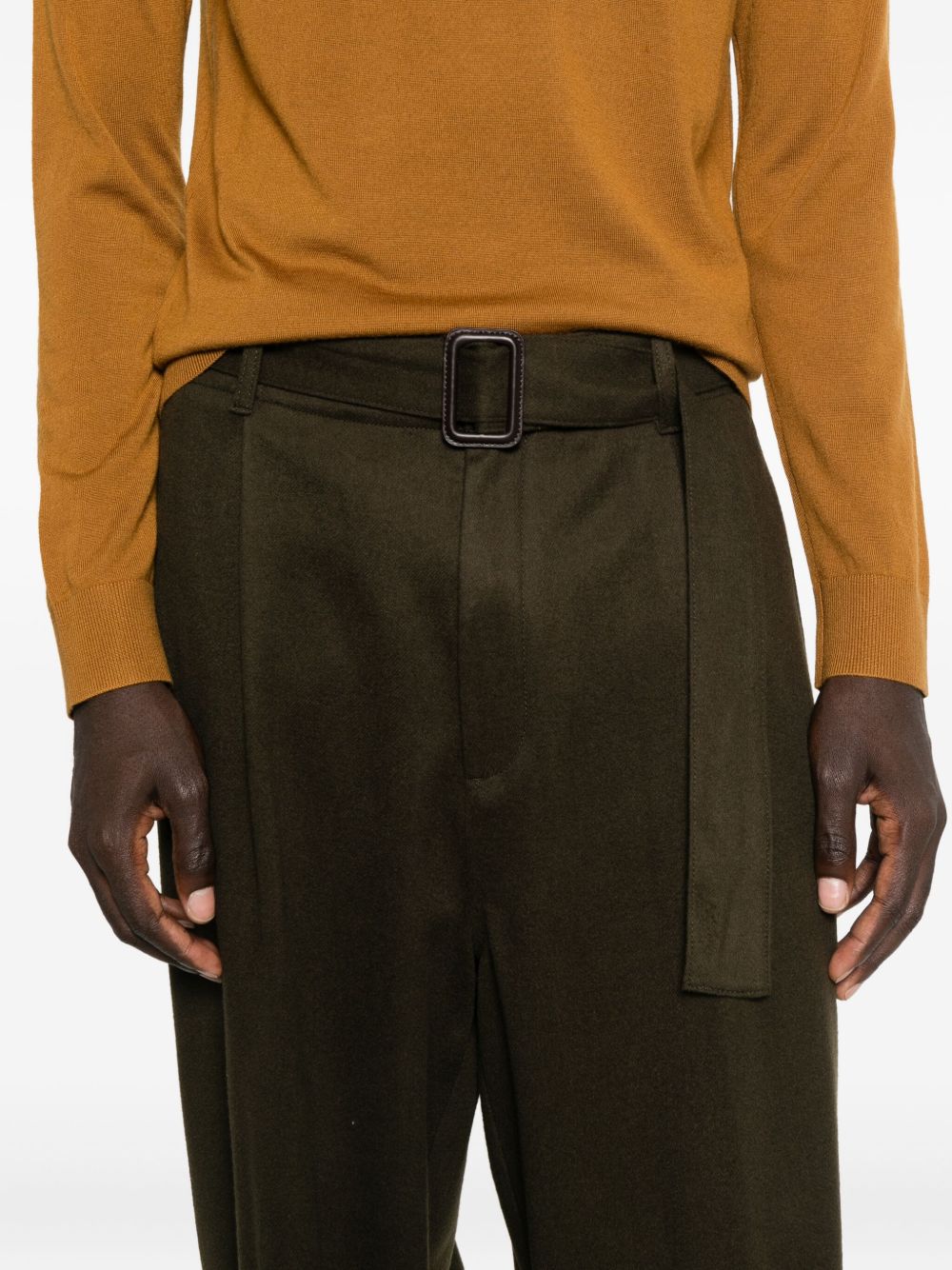 EMPORIO ARMANI EXCLUSIVE Trousers Green EMPORIO ARMANI EXCLUSIVE 
