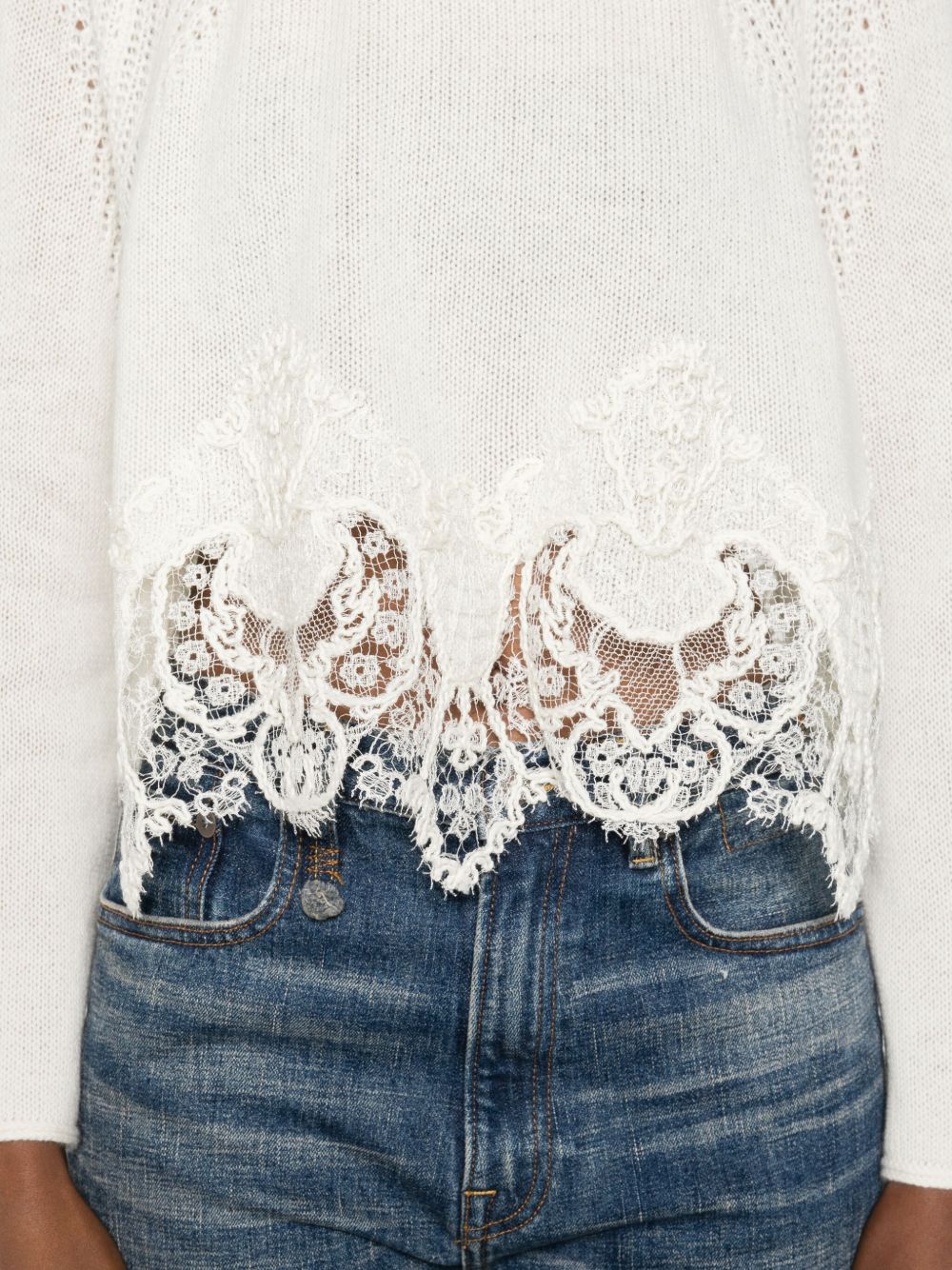 Ermanno Scervino Sweaters White Ermanno Scervino