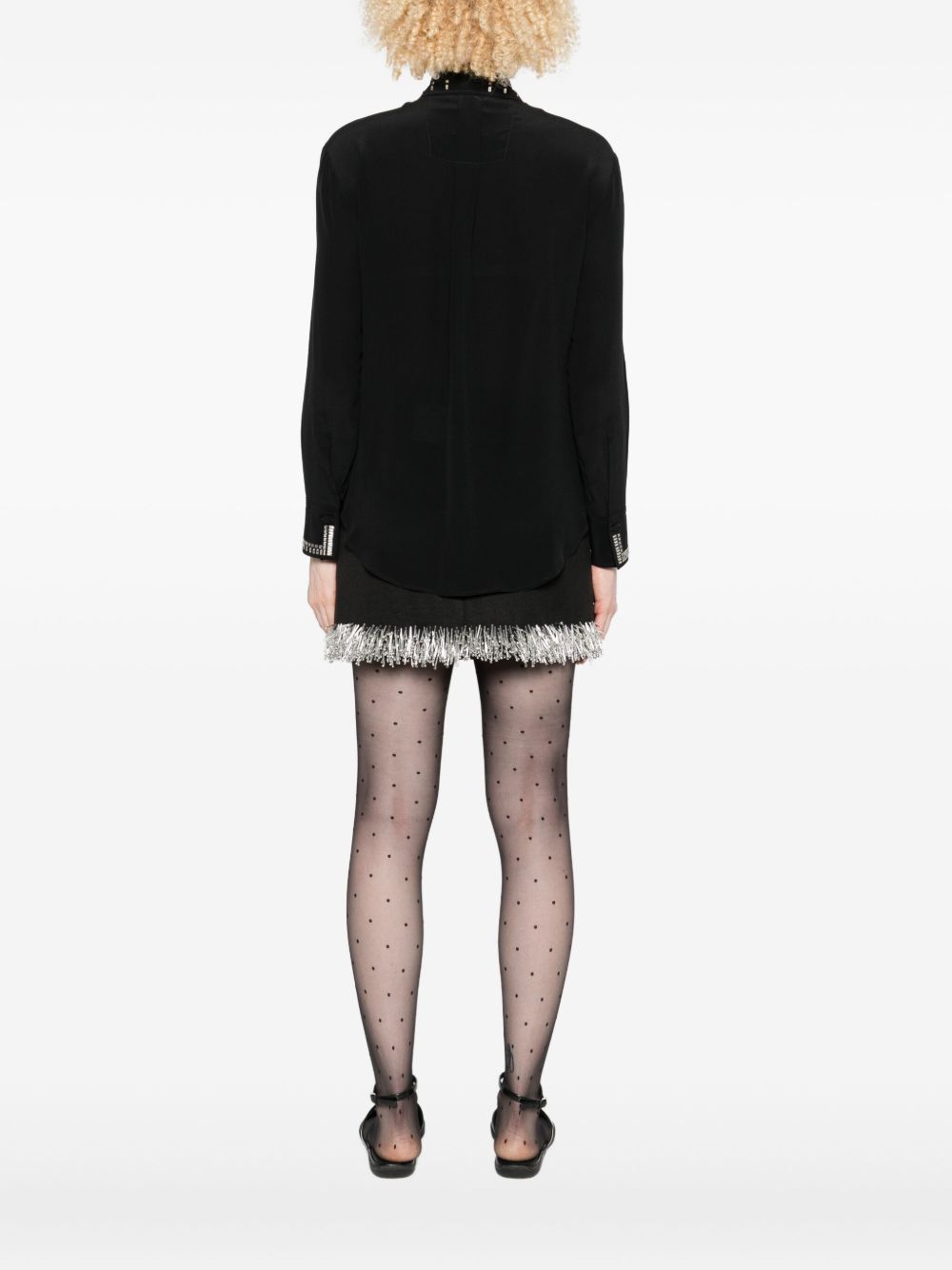 TRAME AUREE Shirts Black TRAME AUREE 