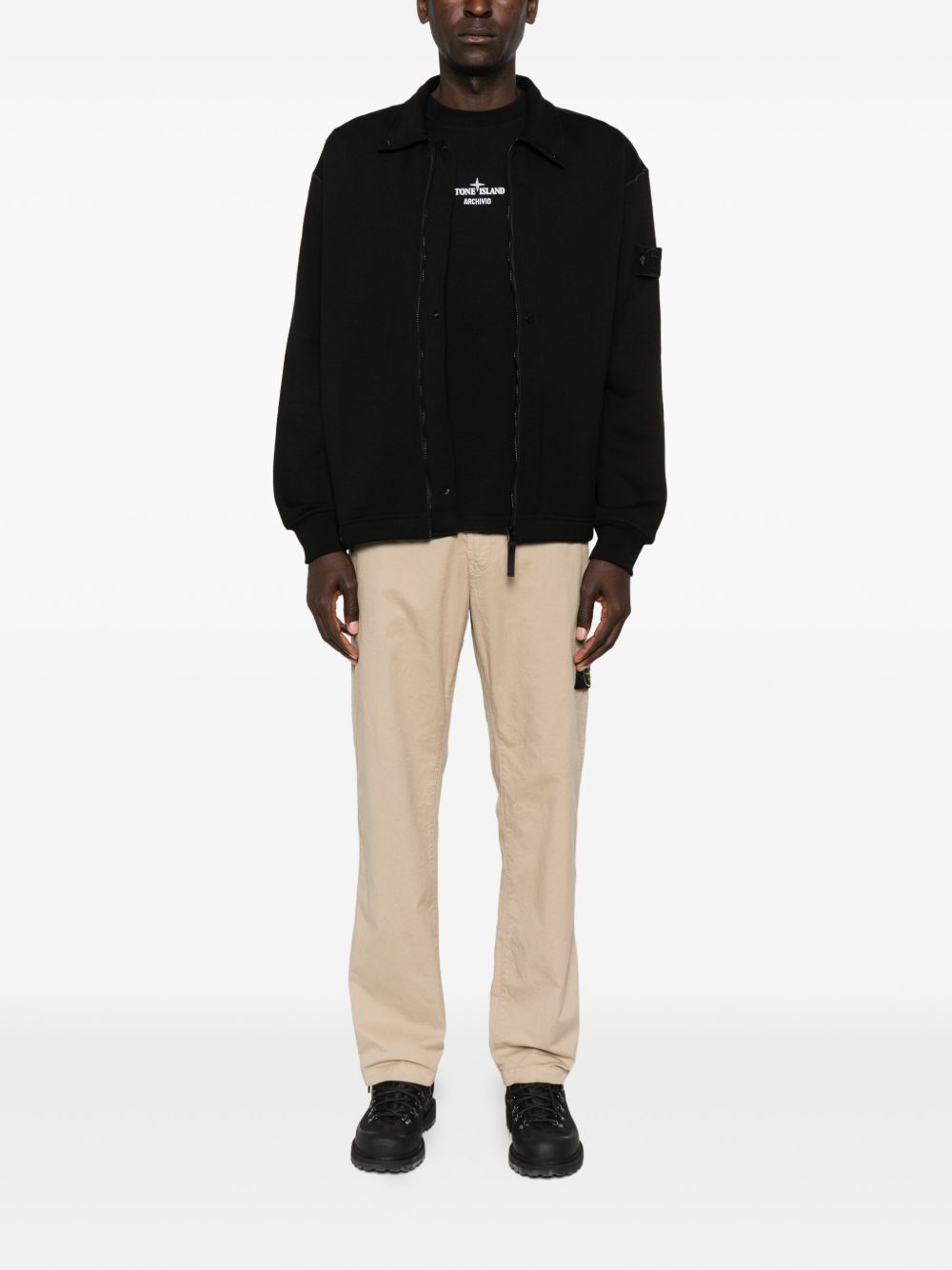 Stone Island Trousers Beige Stone Island