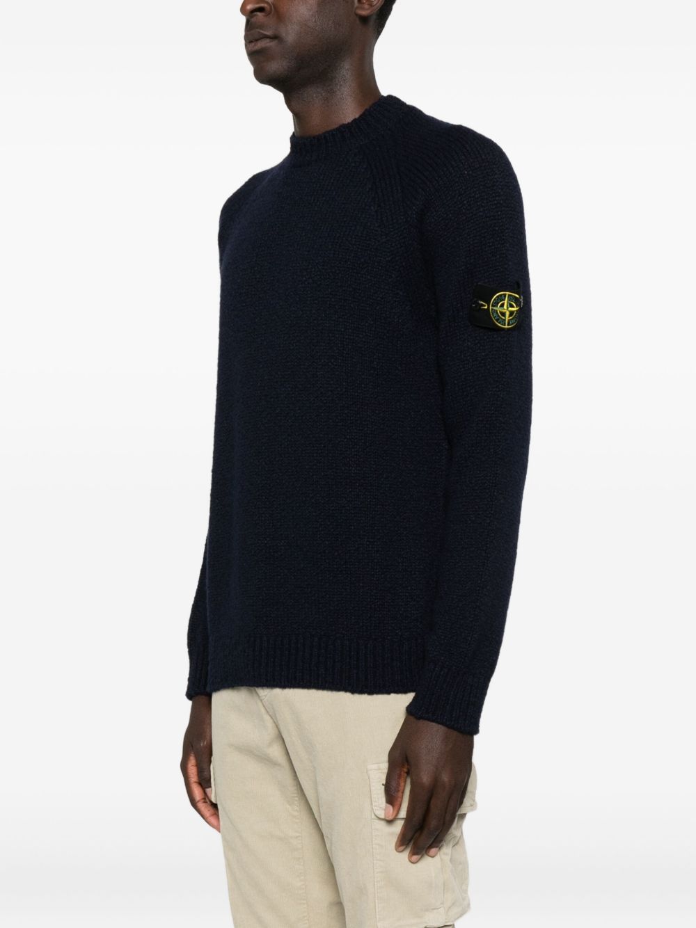 Stone Island Sweaters Blue Stone Island 