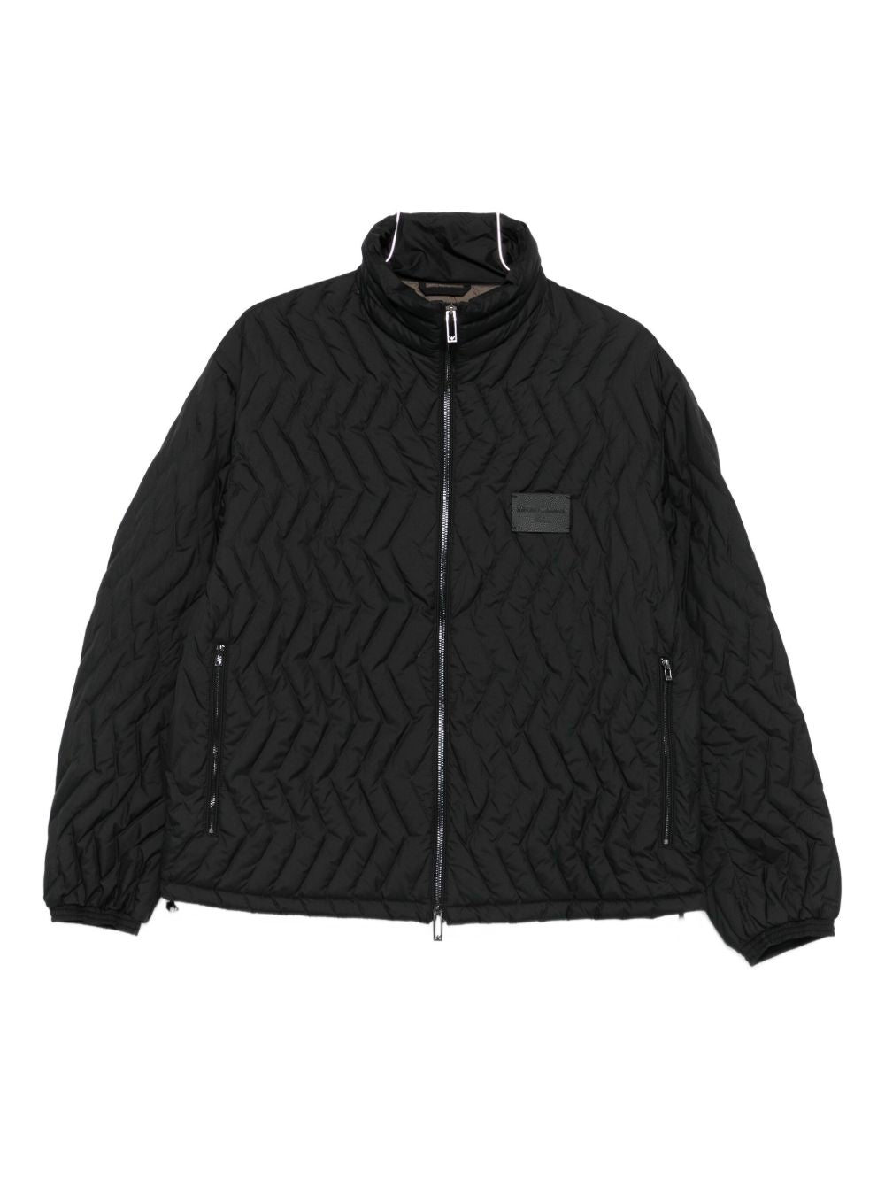 Emporio Armani Quilted-chevron jacket Emporio Armani 