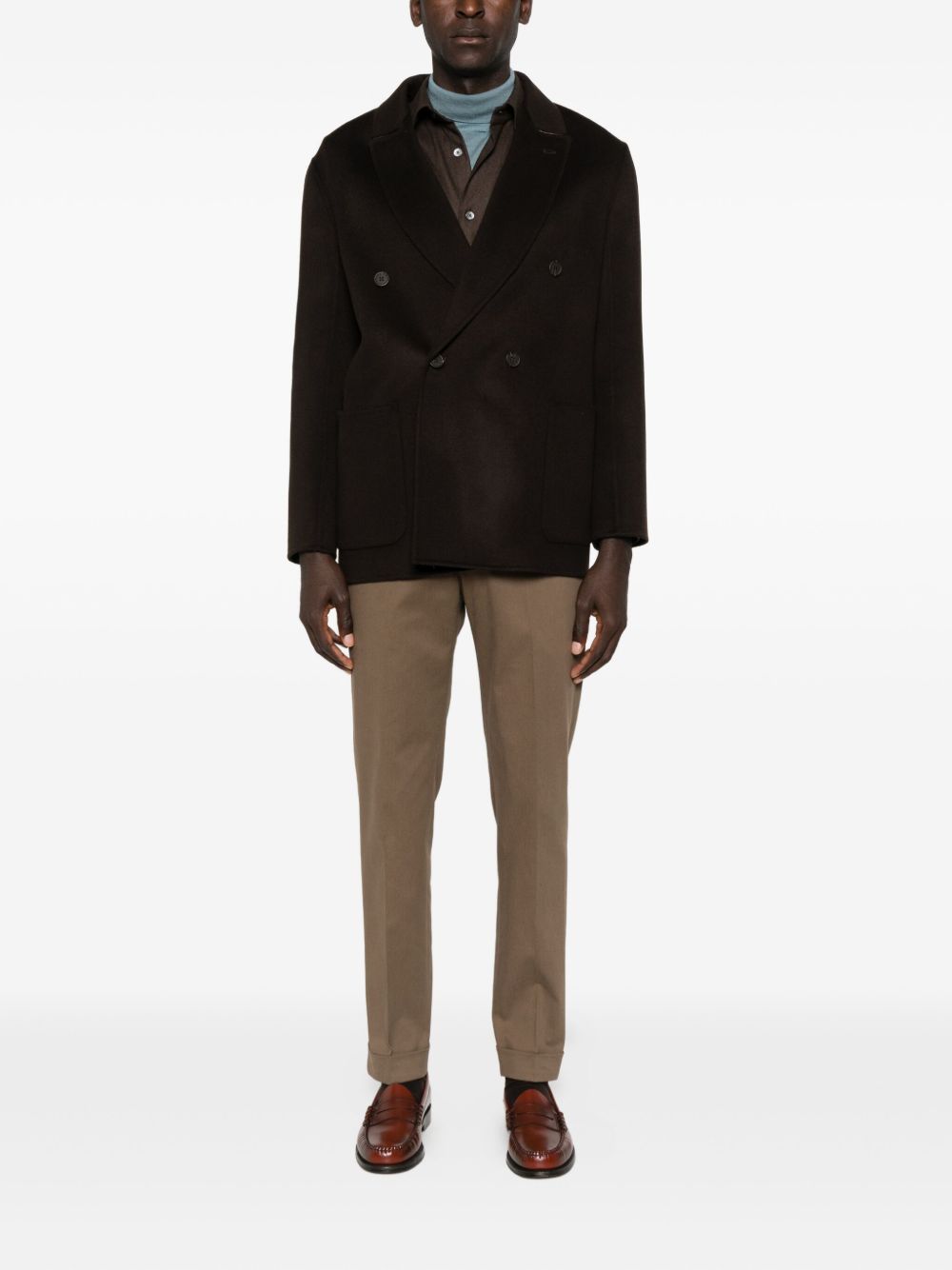 EMPORIO ARMANI EXCLUSIVE Jackets Brown EMPORIO ARMANI EXCLUSIVE 