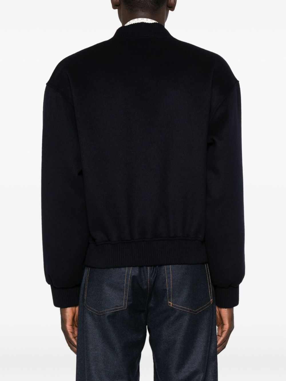 Emporio Armani Zip-front bomber jacket Emporio Armani 