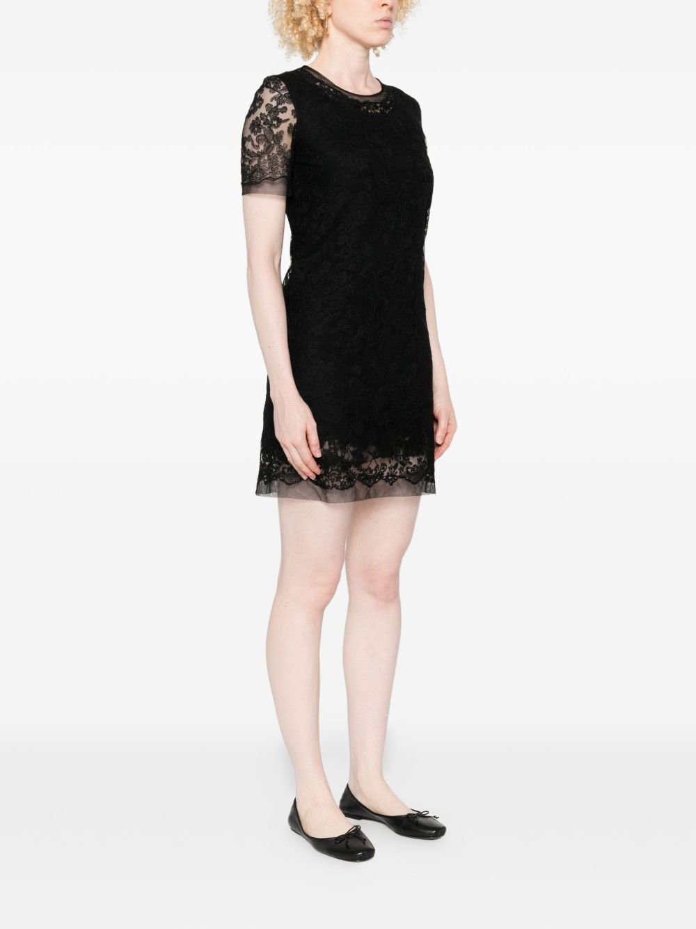 Ermanno Scervino Lace short-sleeve dress Ermanno Scervino 