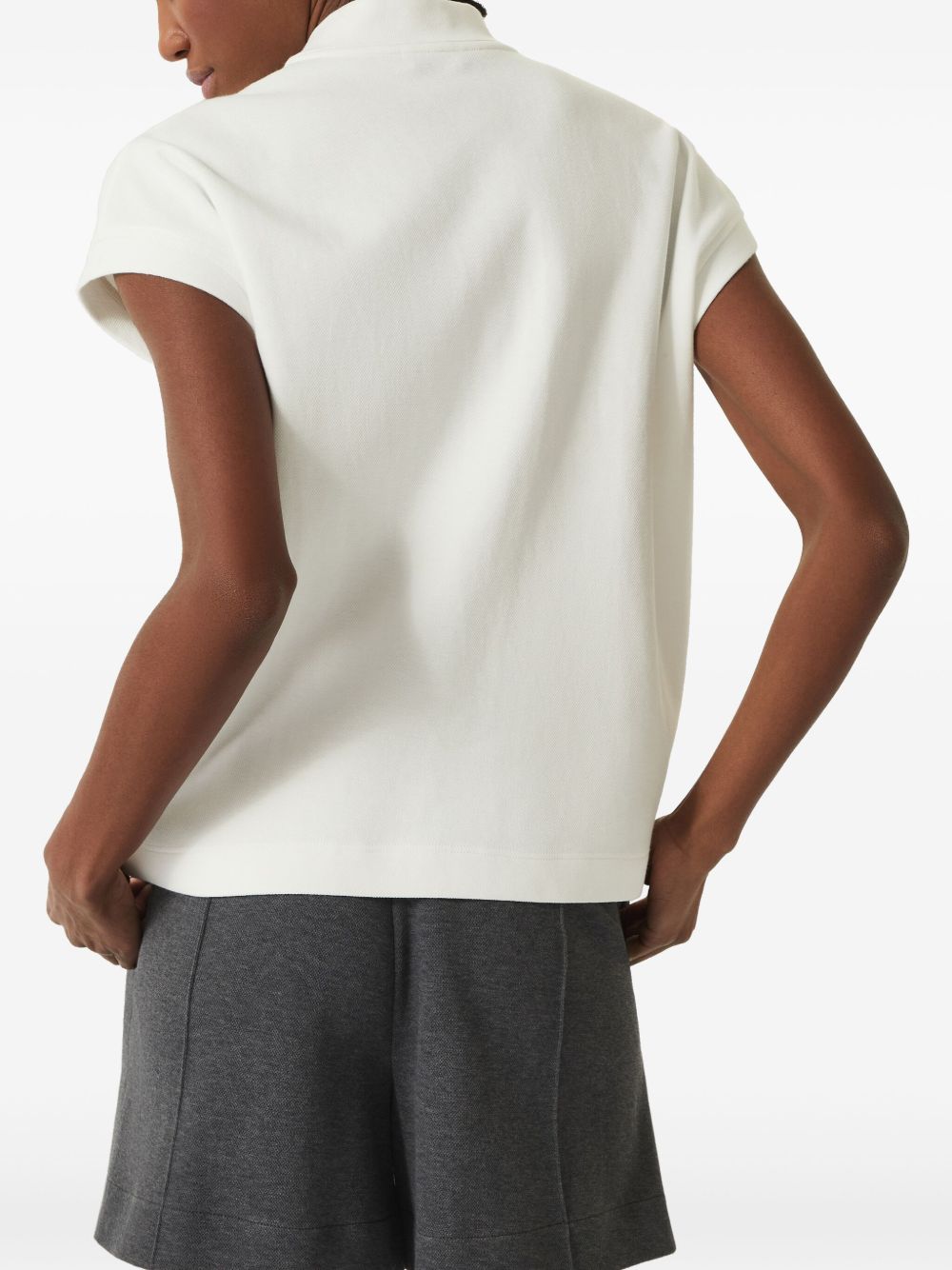 Brunello Cucinelli T-shirts and Polos White Brunello Cucinelli