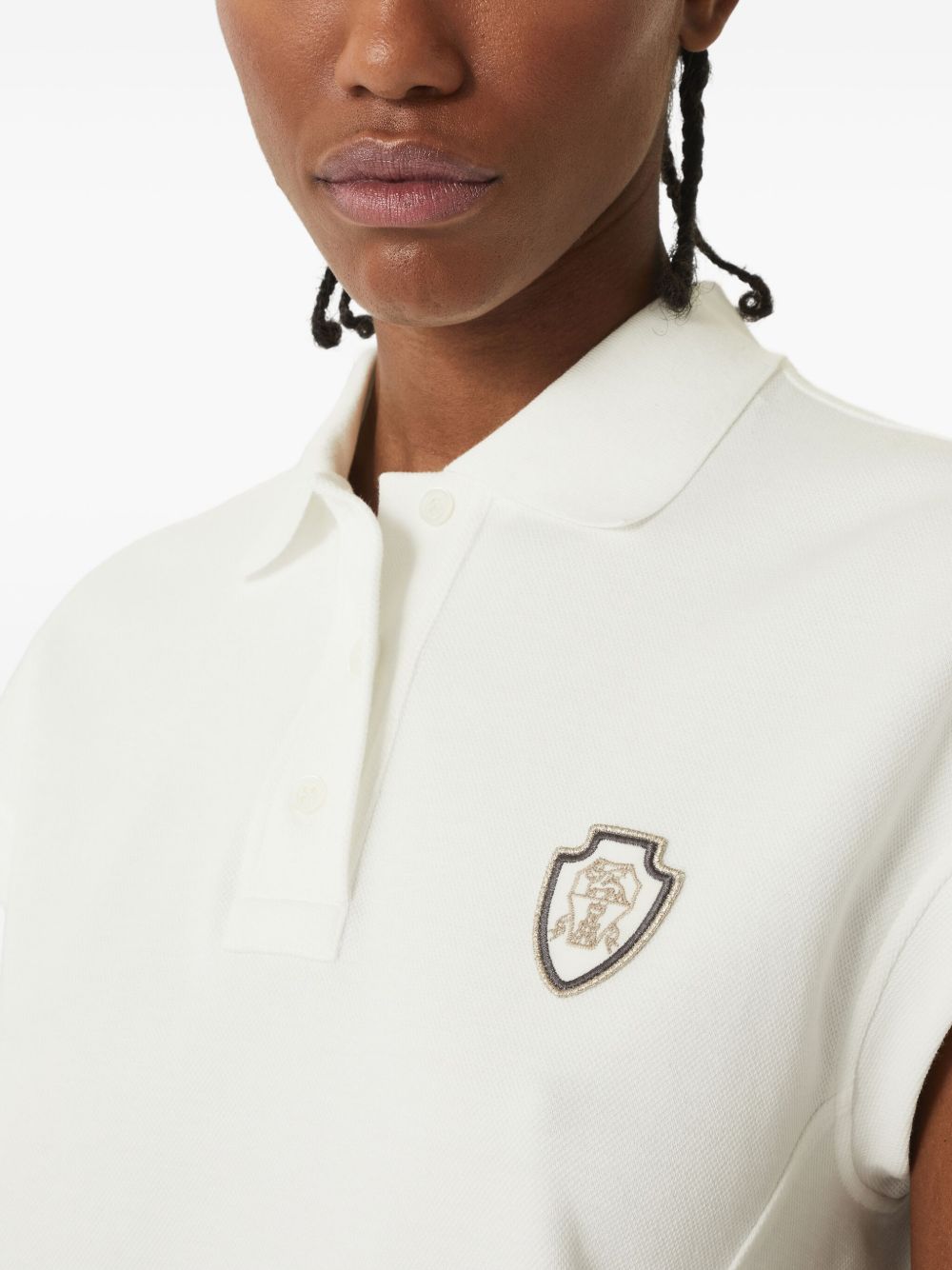 Brunello Cucinelli T-shirts and Polos White Brunello Cucinelli