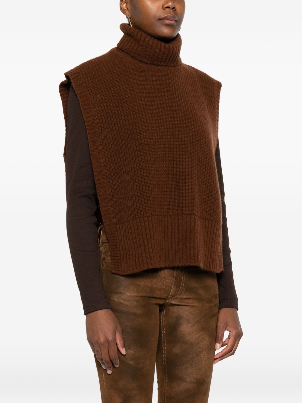 DAVANTINO Sweaters Brown DAVANTINO 