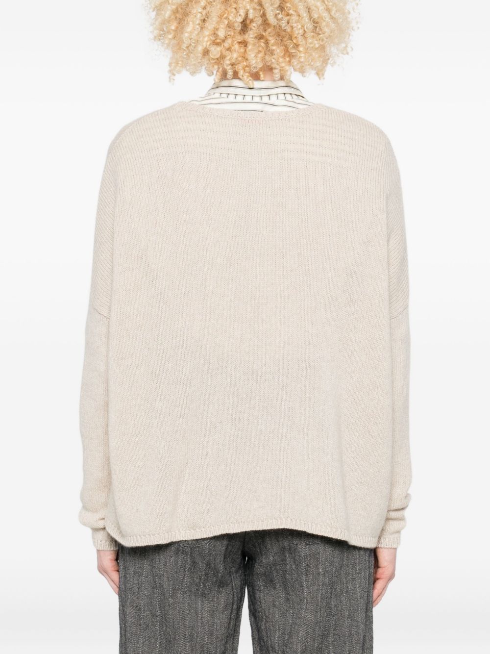 Apuntob Sweaters Beige Apuntob