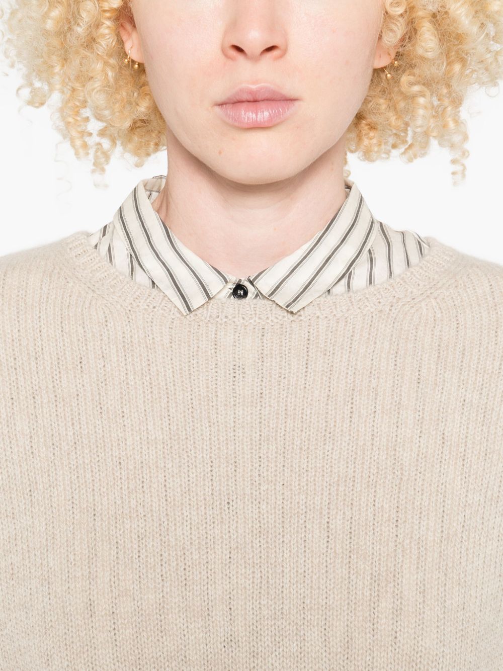 Apuntob Sweaters Beige Apuntob
