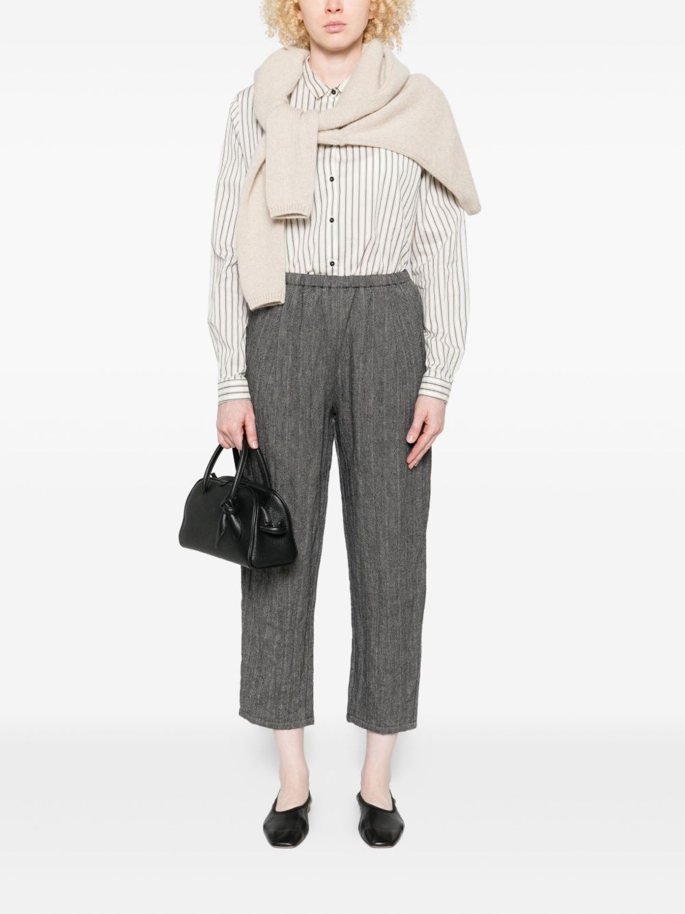 Apuntob Trousers Beige Apuntob