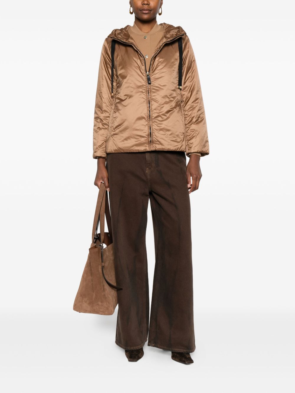 MAX MARA THE CUBE Coats Brown MAX MARA THE CUBE 