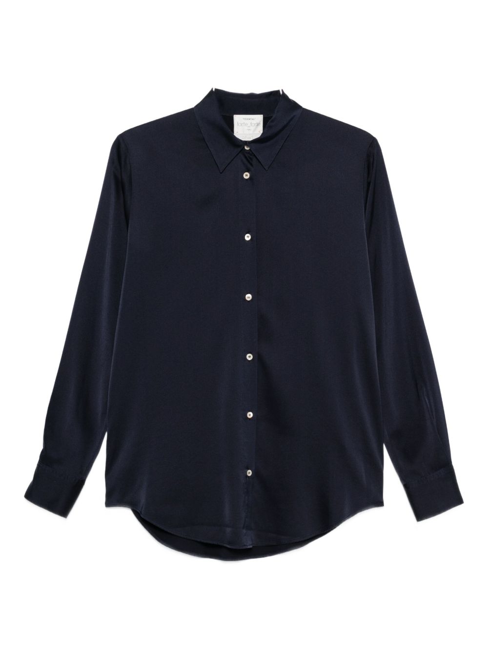 Forte Forte Shirts Blue Forte Forte